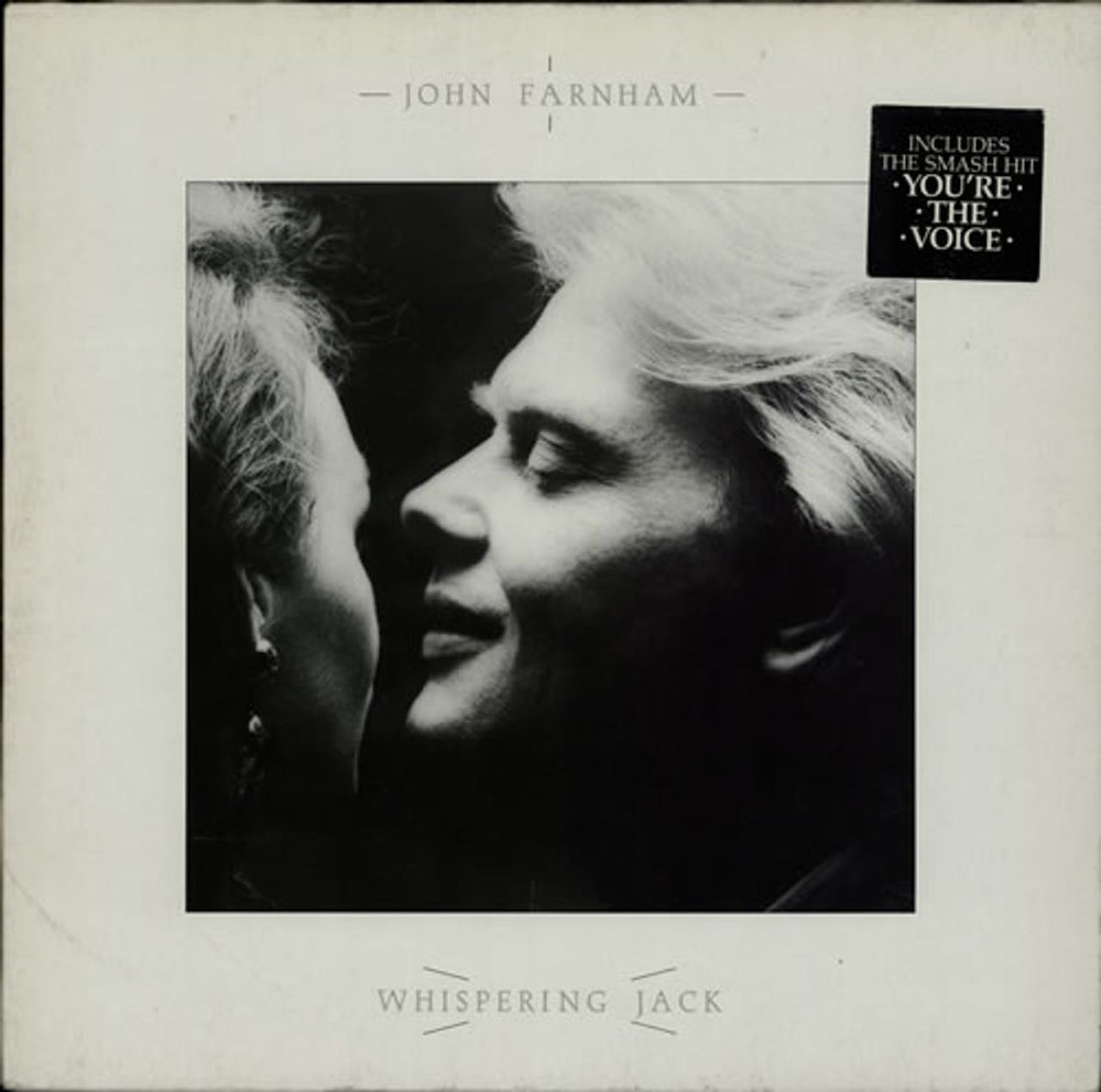 John Farnham Whispering Jack German vinyl LP album (LP record) PL71224