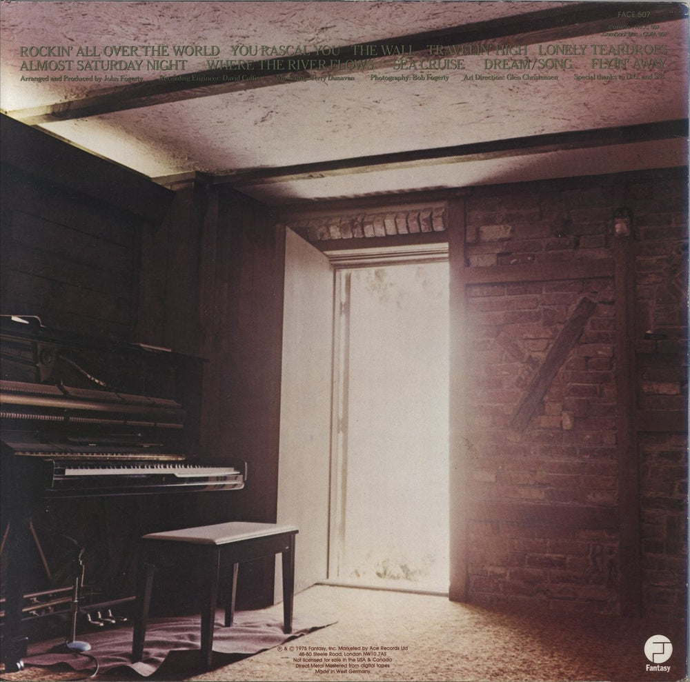 John Fogerty John Fogerty German vinyl LP album (LP record)