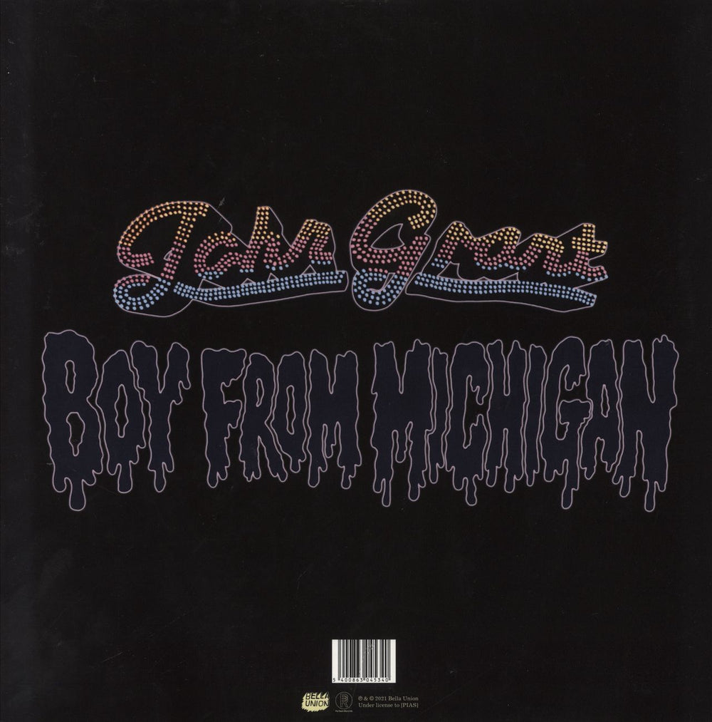 John Grant Boy From Michigan UK 2-LP vinyl record set (Double LP Album) 5400863045340