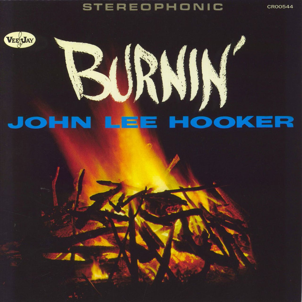 John Lee Hooker Burnin' - 60th Anniversary Remaster 180 Gram UK vinyl LP album (LP record) 00888072424609