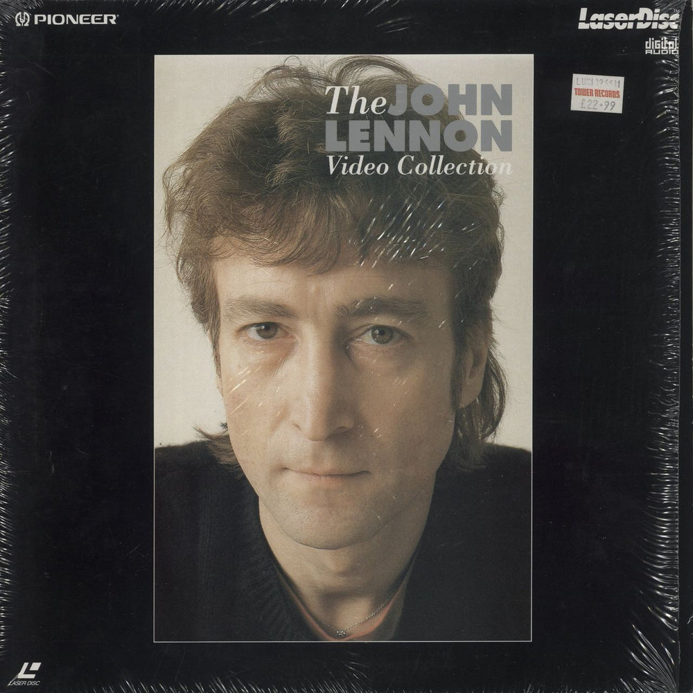 John Lennon The John Lennon Video Collection - Shrink German laserdisc / lazerdisc PLMPB00681