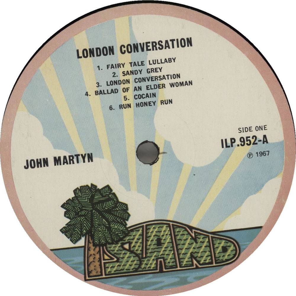 John Martyn London Conversation - 3rd UK vinyl LP album (LP record)