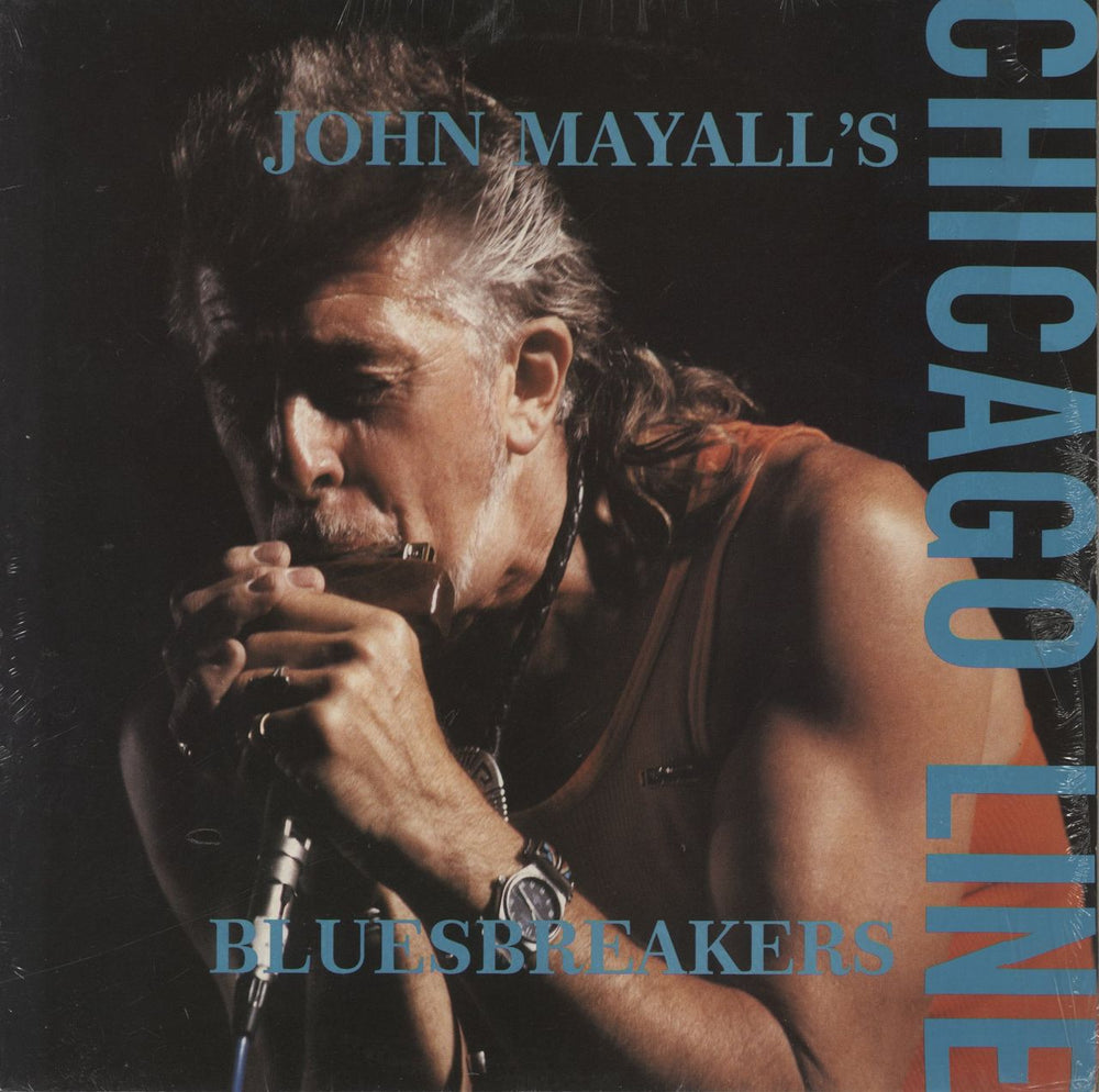 John Mayall Chicago Line UK vinyl LP album (LP record) LIK61