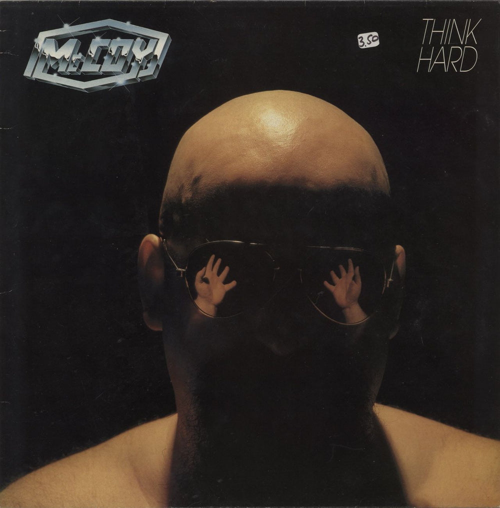 John McCoy Think Hard Belgian vinyl LP album (LP record) SKULL8373
