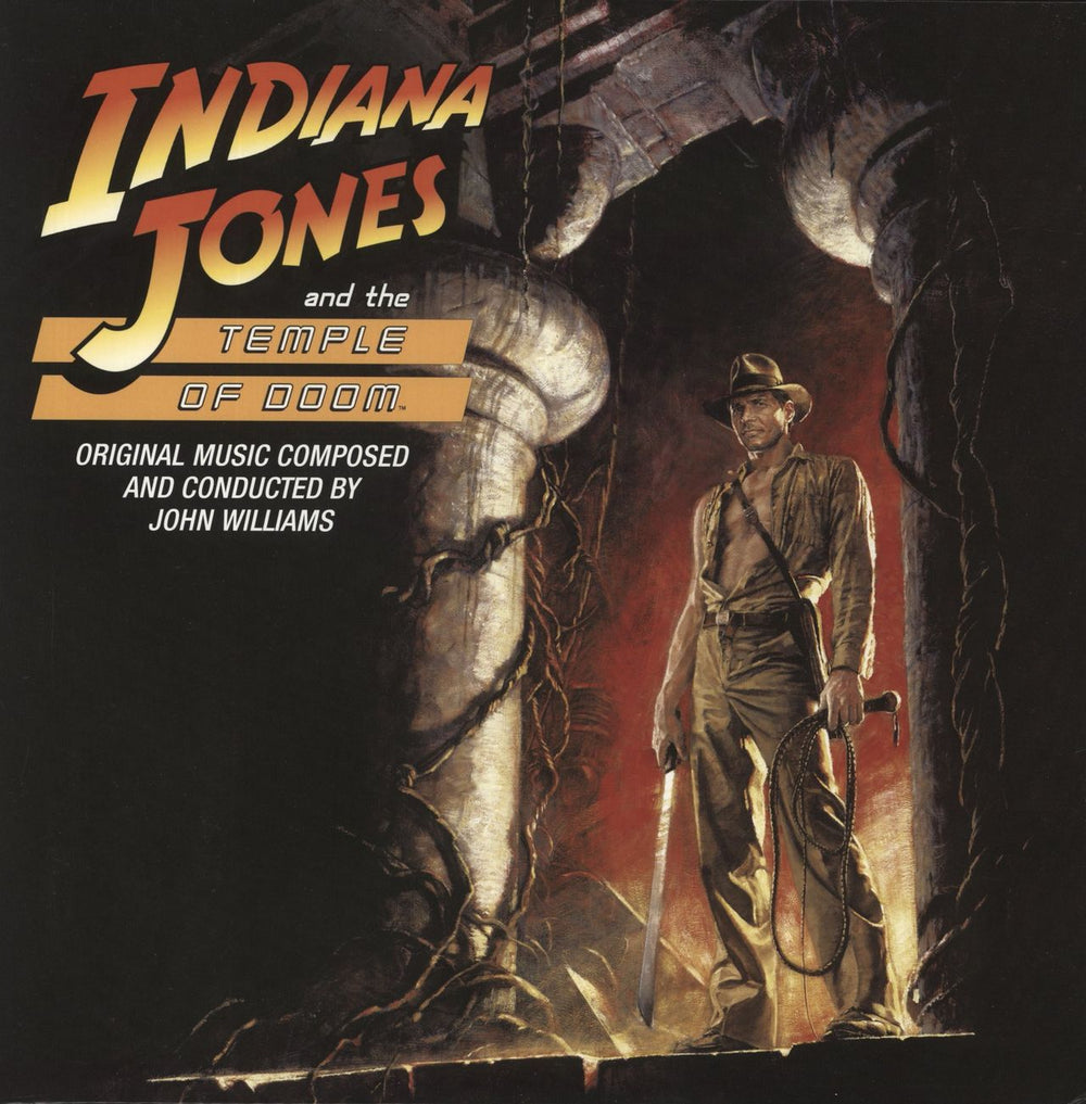 John Williams (Composer) Indiana Jones And The Temple Of Doom - 180 Gram UK 2-LP vinyl record set (Double LP Album) 050087550431