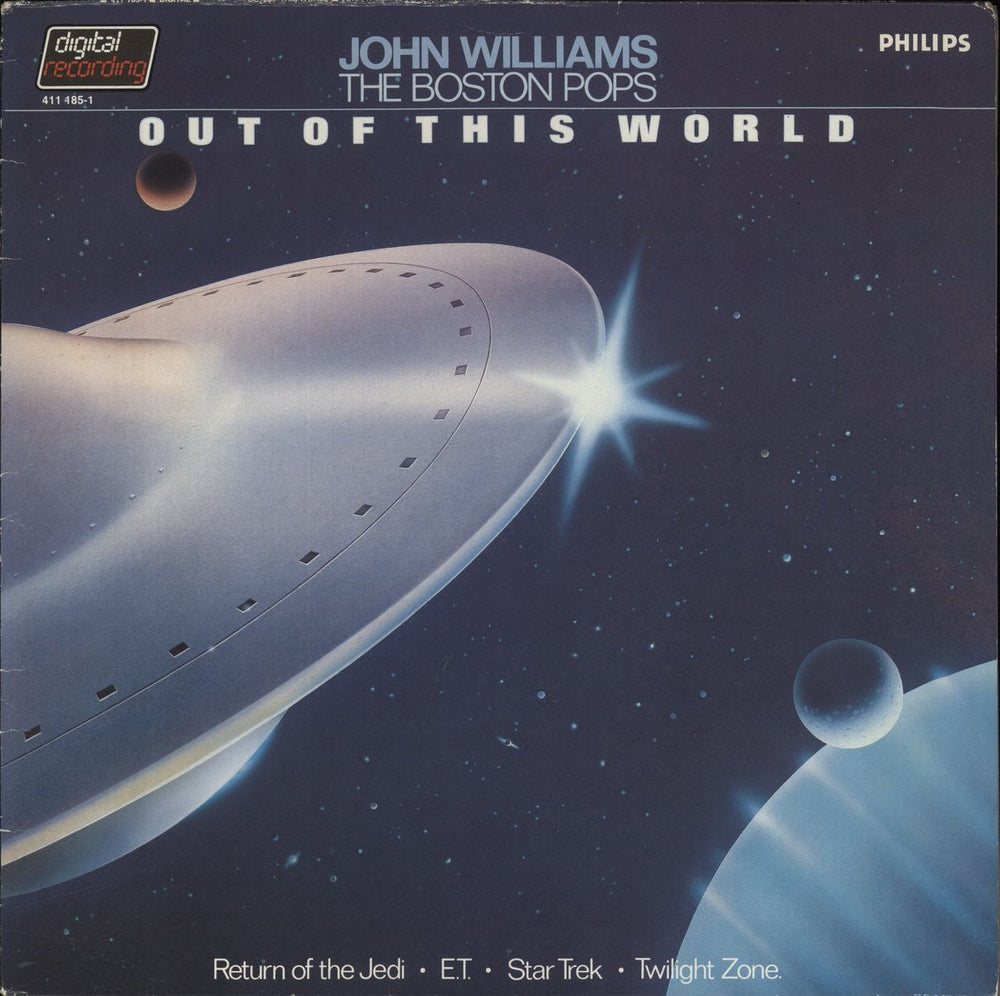 John Williams (Composer) Out Of This World Dutch vinyl LP album (LP record) 411185-1