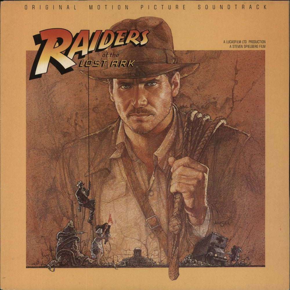 John Williams (Composer) Raiders Of The Lost Ark UK vinyl LP album (LP record) CBS70205