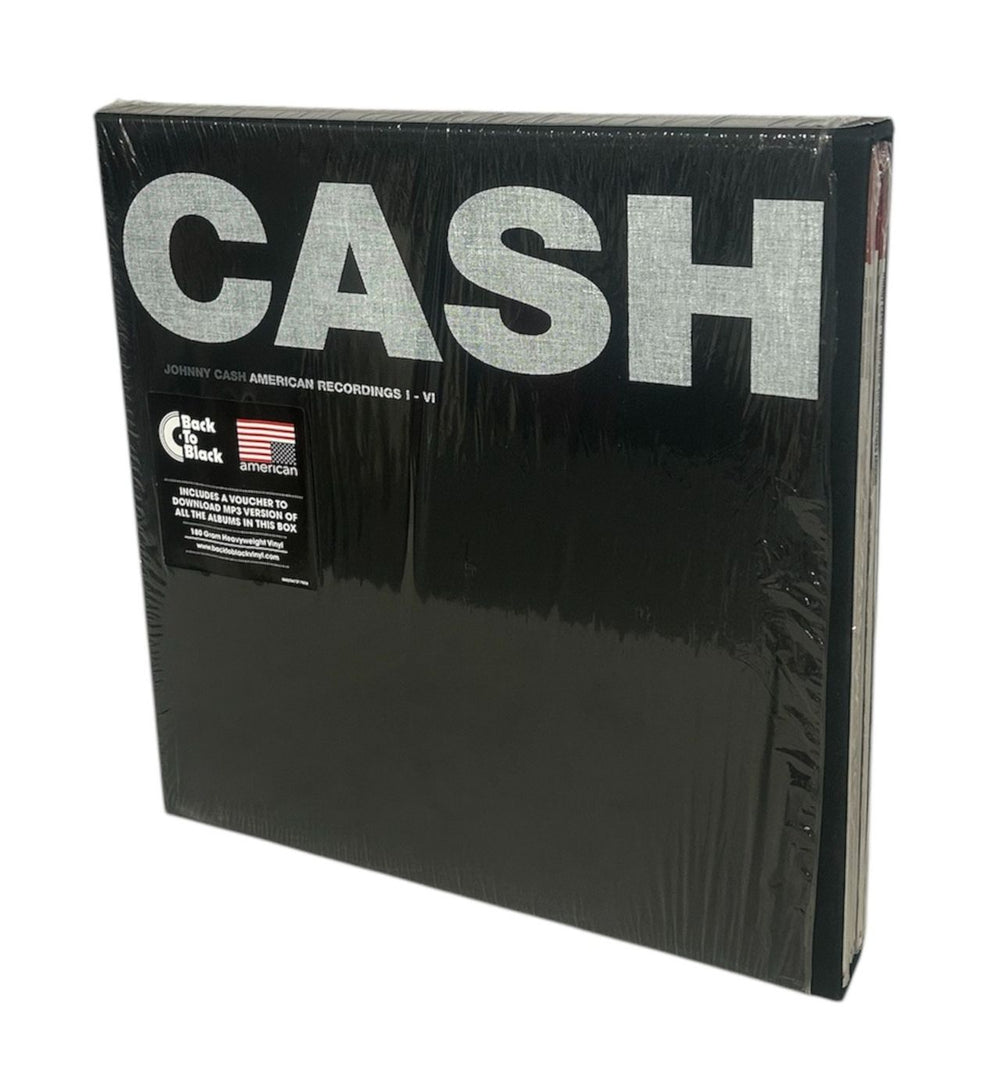 Johnny Cash American Recordings I - VI - Shrink UK Vinyl Box Set 060254721702