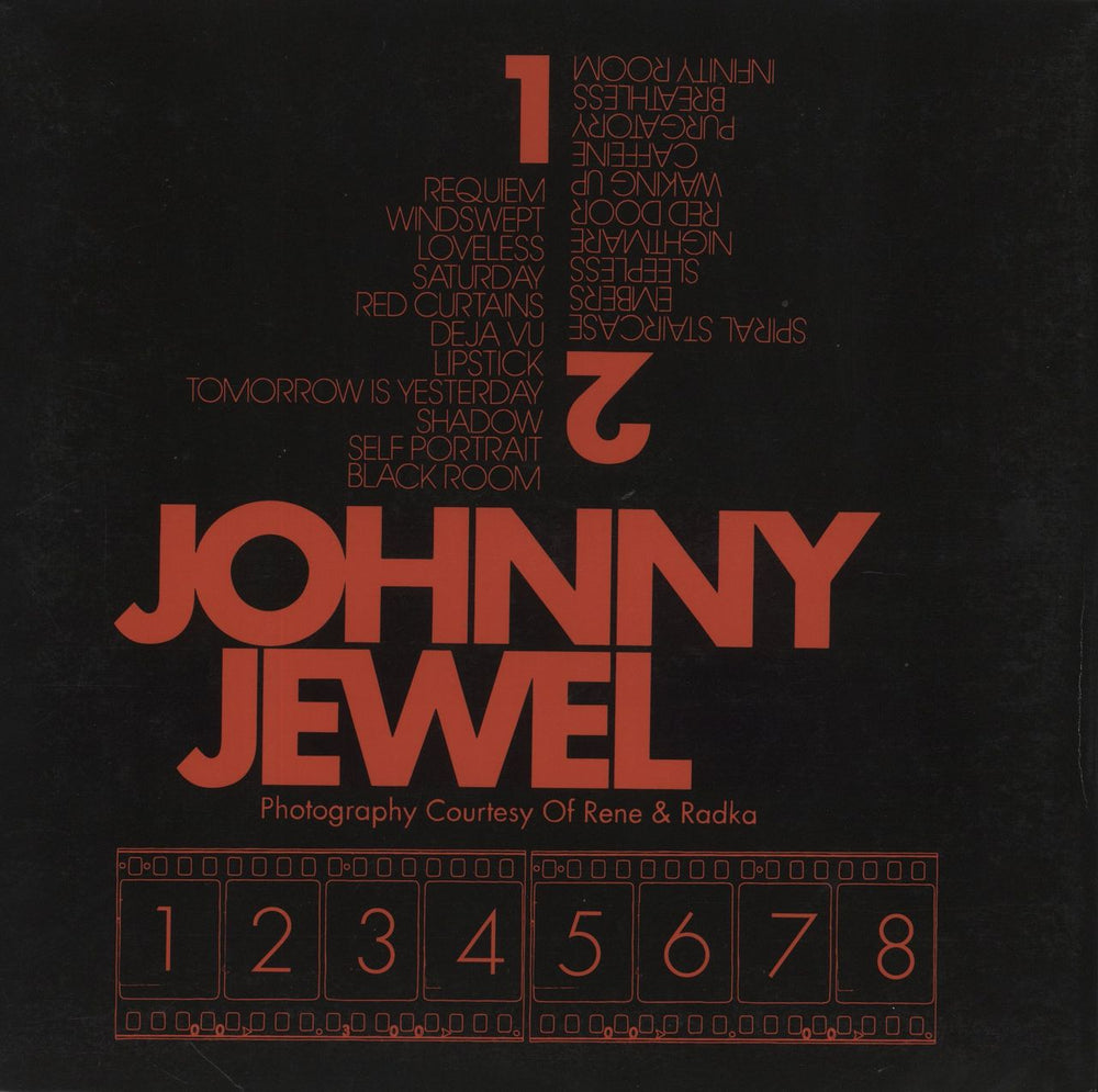 Johnny Jewel Themes For Television - 180g - Cherry Pie Vinyl US 2-LP vinyl record set (Double LP Album)