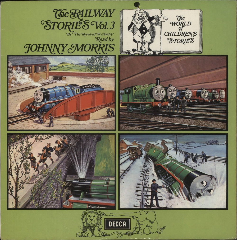 Johnny Morris The Railway Stories Vol. 3 UK vinyl LP album (LP record) PA272