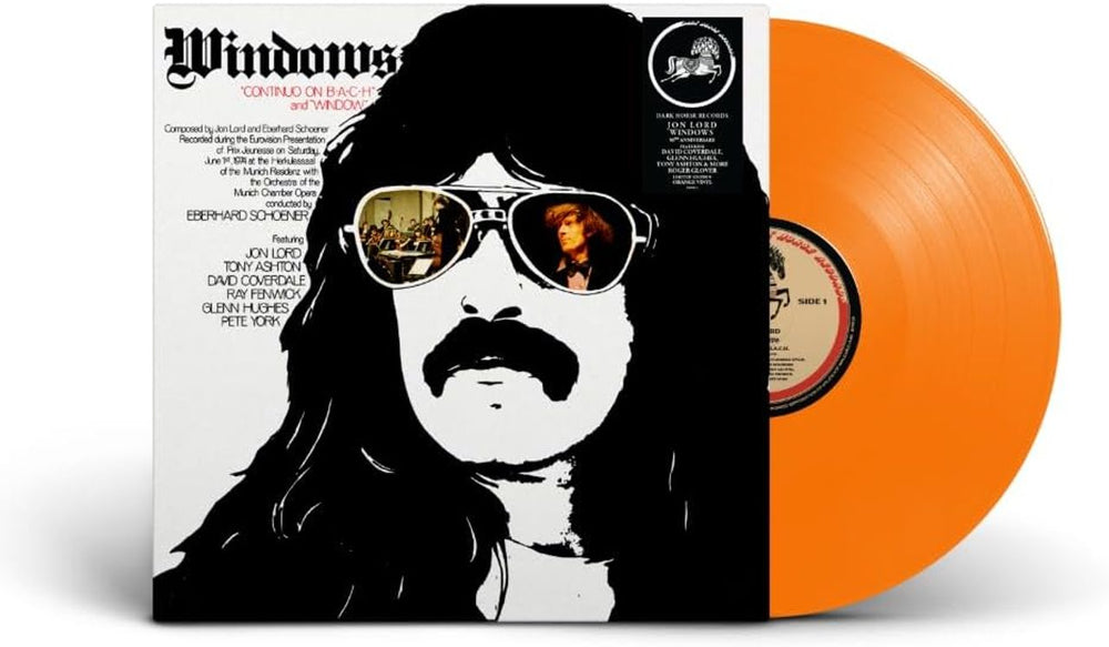 Jon Lord Windows - Orange Crush Vinyl | 50th Anniversary Edition - Sealed UK vinyl LP album (LP record) DH0031