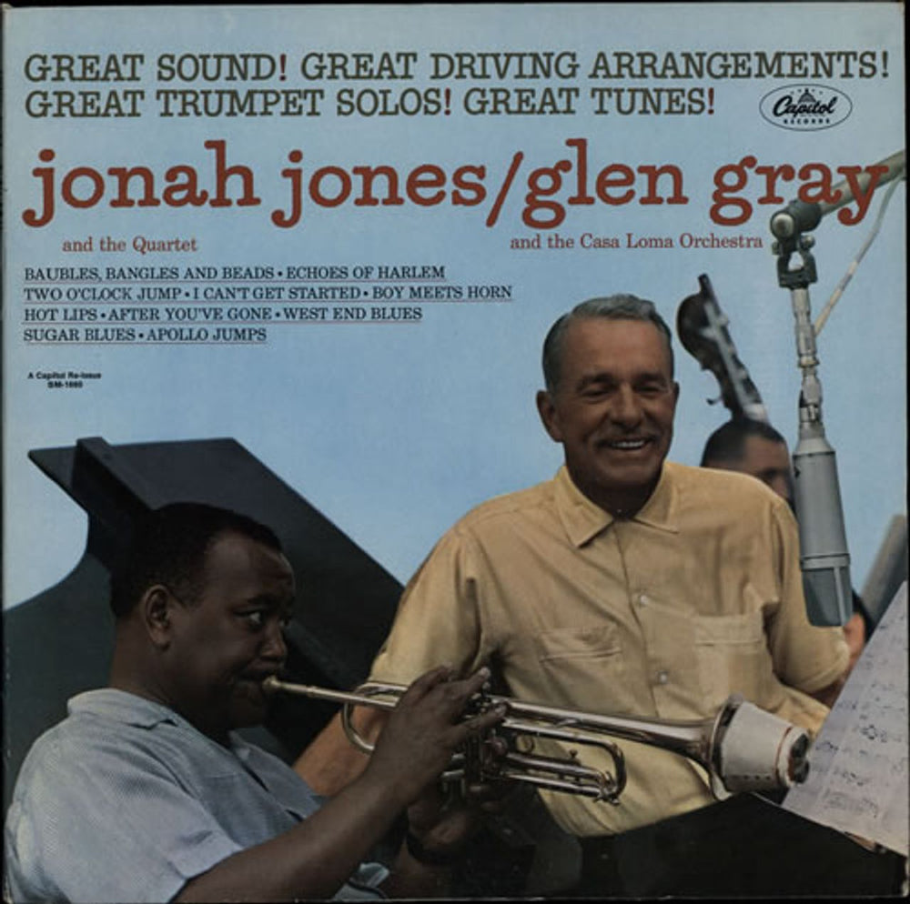 Jonah Jones Jonah Jones/ Glen Gray US vinyl LP album (LP record) SM-1660