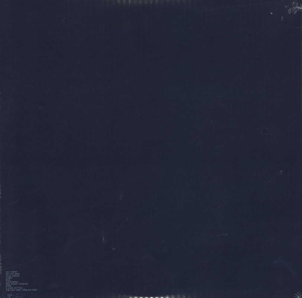 Joni Mitchell Blue - 180g - Sealed US vinyl LP album (LP record) 081227484217