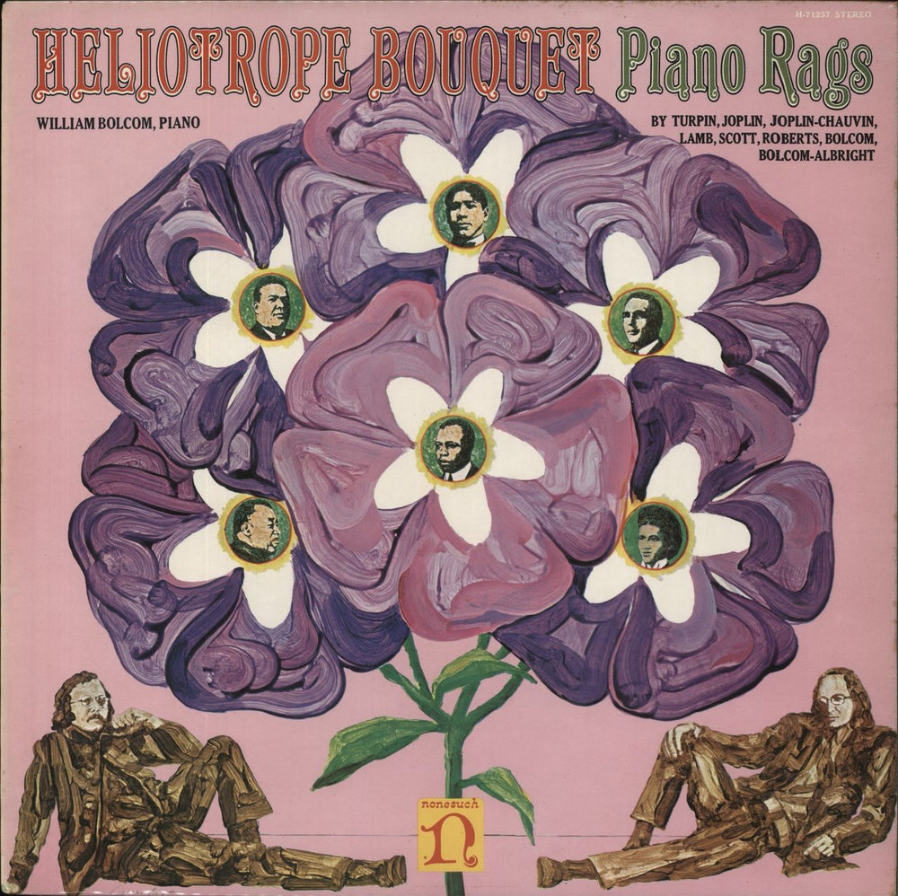 Joshua Rifkin Heliotrope Bouquet - Piano Rags 1900 - 1970 UK vinyl LP album (LP record) H-71257