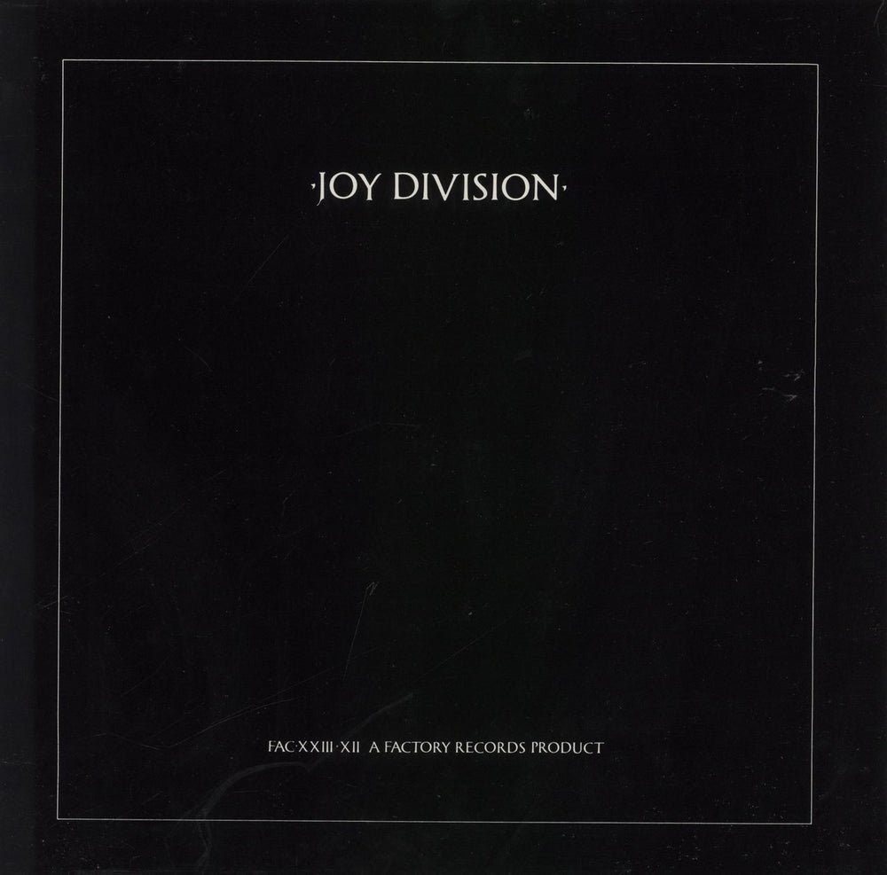 Joy Division Love Will Tear Us Apart UK 12" vinyl single (12 inch record / Maxi-single)