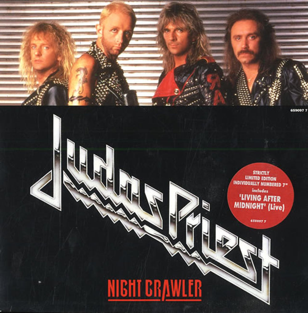 Judas Priest Night Crawler UK 7" vinyl single (7 inch record / 45) 6590977