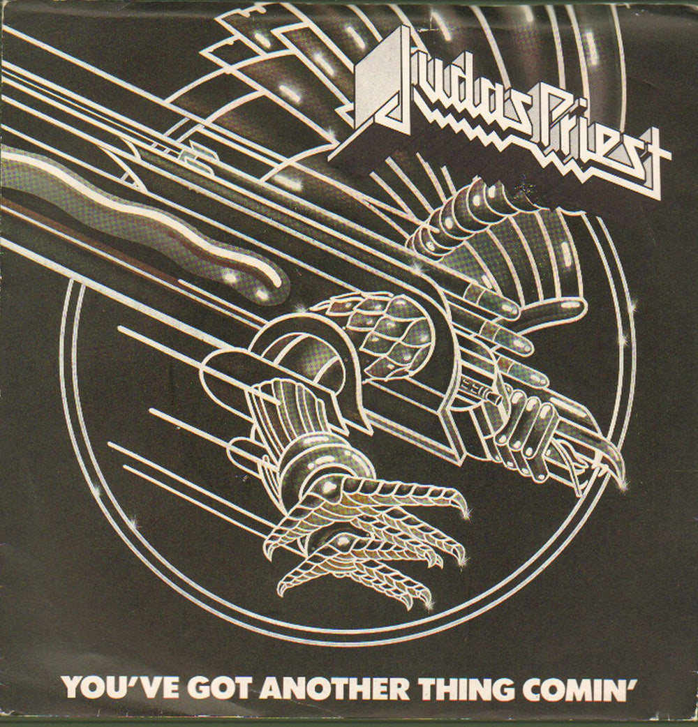 Judas Priest You've Got Another Thing Comin' UK Promo 7" vinyl single (7 inch record / 45) CBSA2611