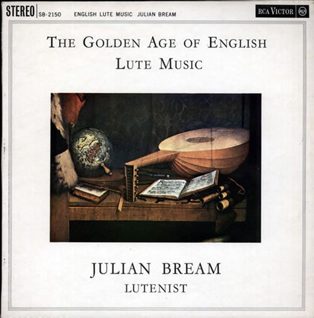 Julian Bream The Golden Age Of English Lute Music UK vinyl LP album (LP record) SB-2150