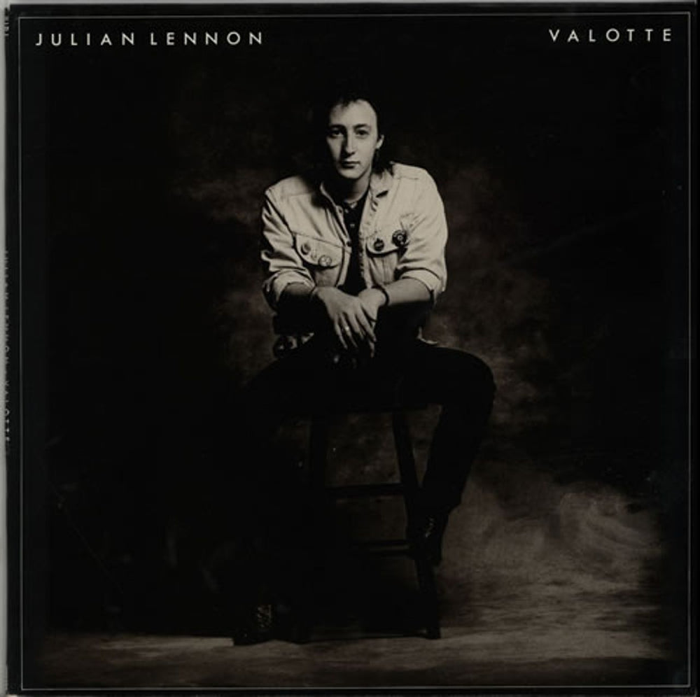 Julian Lennon Valotte UK vinyl LP album (LP record) JLLP1