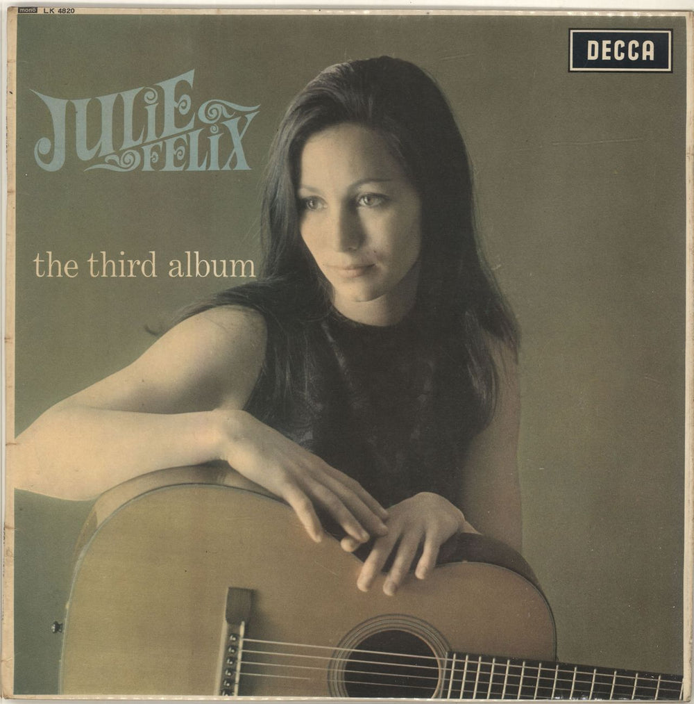 Julie Felix The Third Album - EX UK vinyl LP album (LP record) LK4820