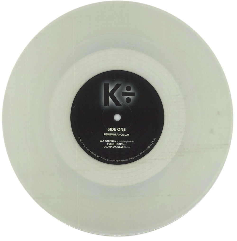 K÷93 K÷93 EP - Clear Vinyl UK 10" vinyl single (10 inch record) 5E910KE860885
