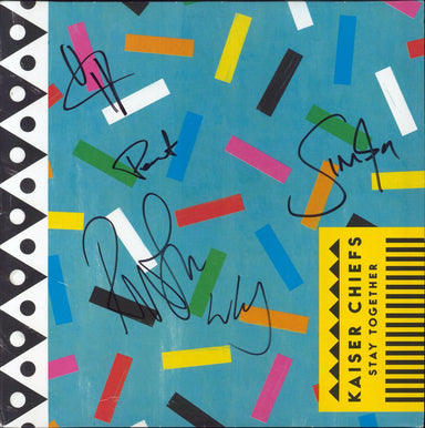 Kaiser Chiefs Stay Together - 180 Gram - Autographed UK 2-LP vinyl record set (Double LP Album) TOGETHER2