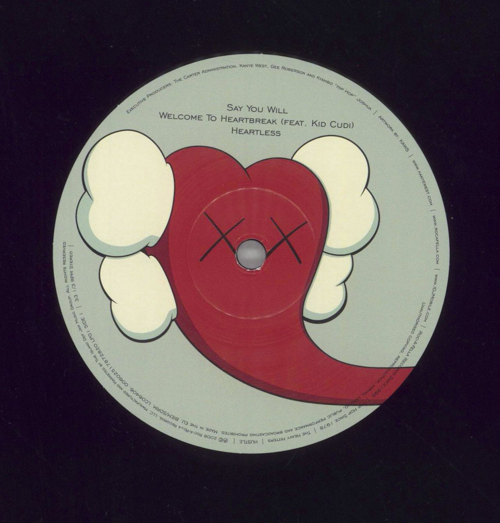 Kanye West 808s & Heartbreak - EX UK 2-LP vinyl record set (Double LP Album) NYE2LSH859630