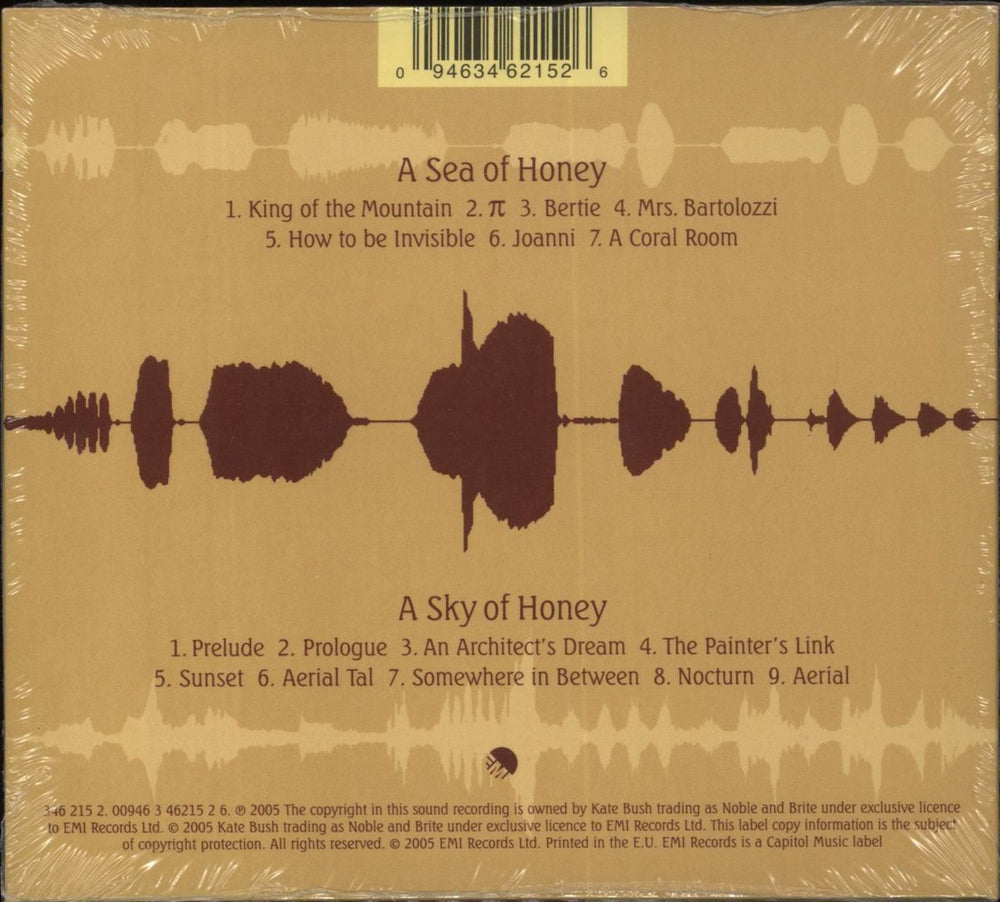 Kate Bush Aerial - Sealed UK 2 CD album set (Double CD) 094634621526