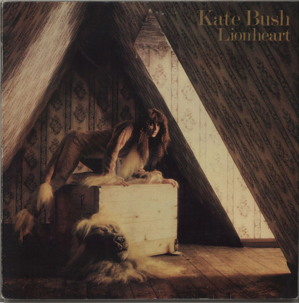 Kate Bush Lionheart Portugese vinyl LP album (LP record) SE07206859