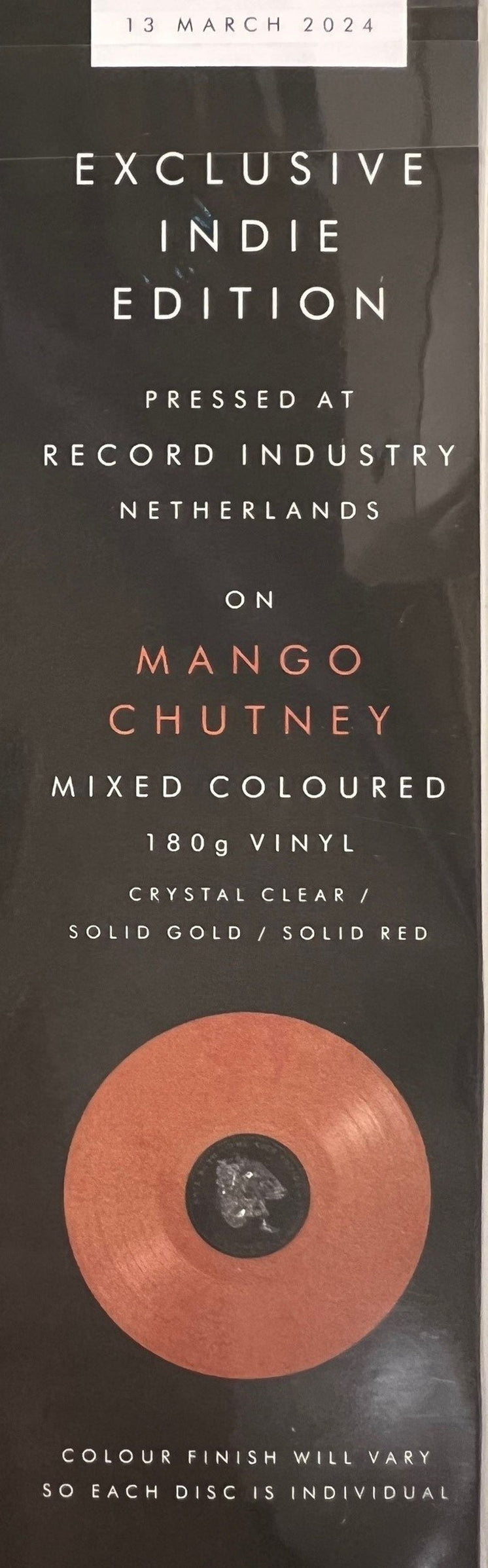 Kate Bush The Kick Inside - Mango Chutney Vinyl 180 Gram + Obi [dated 13/3/24] UK vinyl LP album (LP record) BUSLPTH852416