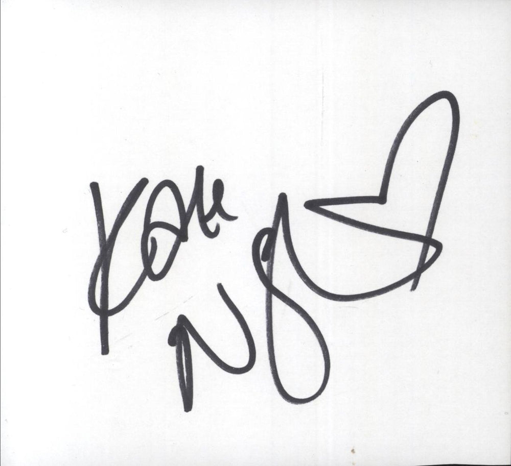 Kate Nash Autograph UK memorabilia AUTOGRAPH