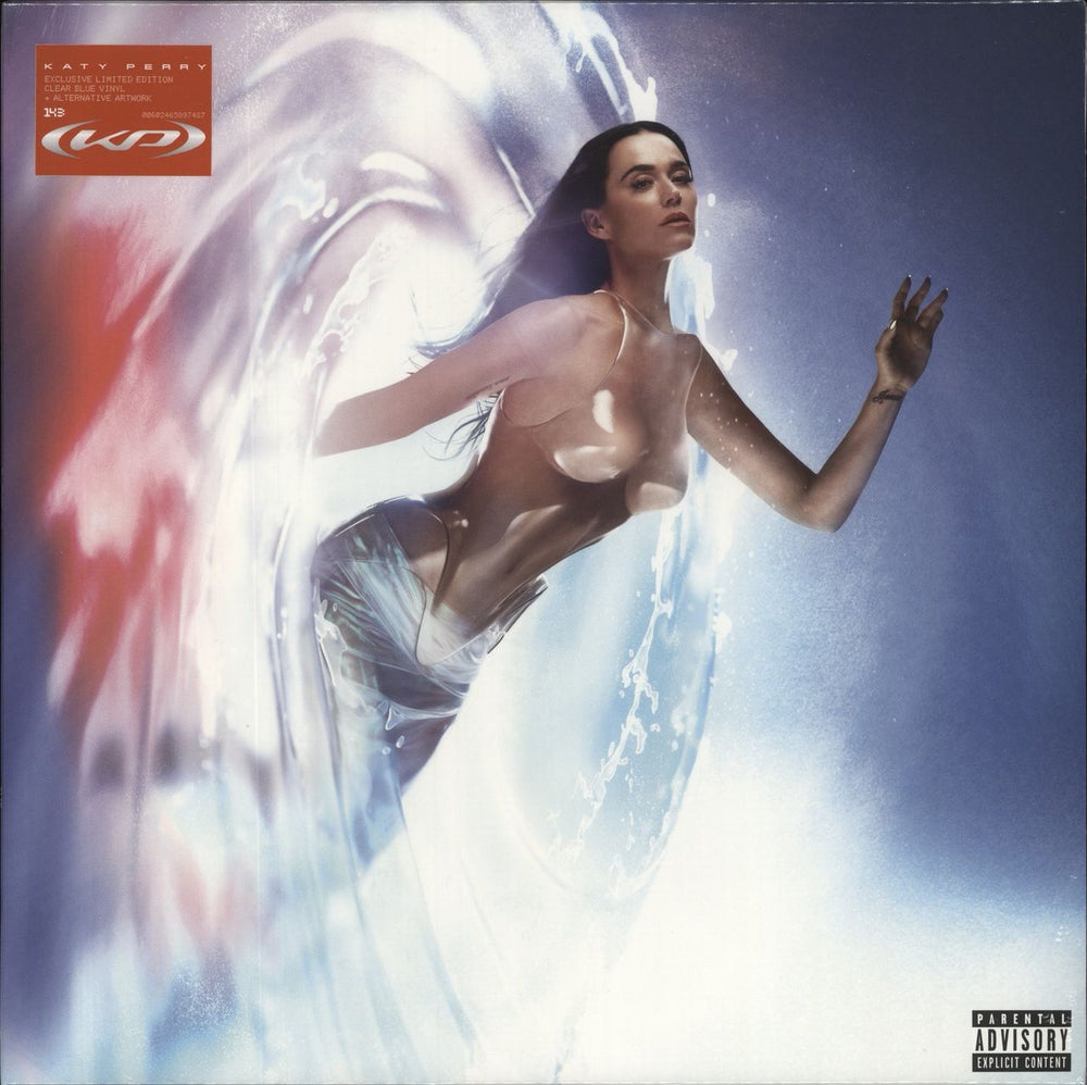 Katy Perry 143 - Blue Translucent Vinyl - Sealed US vinyl LP album (LP record) 00602465897487