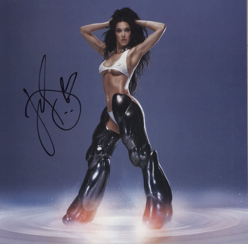 Katy Perry 143 - Silver Vinyl / Exclusive Artwork - Sealed + Autographed Print UK vinyl LP album (LP record)