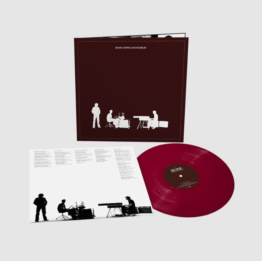 Keane (00s) Hopes And Fears: Spotify exclusive - Burgundy Vinyl + Alternate Sleeve - Sleeve UK vinyl LP album (LP record) 6513114