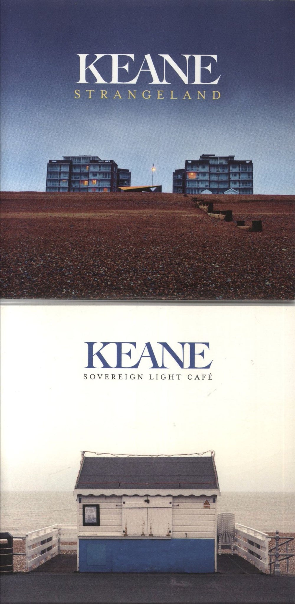 Keane (00s) Strangeland + Sovereign Light Cafe UK Promo CD-R acetate STRANGELAND/SOVEREIGNCD1