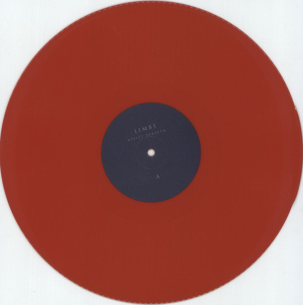 Keeley Forsyth Limbs - Dinked Edition - Blood Red Vinyl - Autographed Booklet UK vinyl LP album (LP record) 4EGLPLI880252