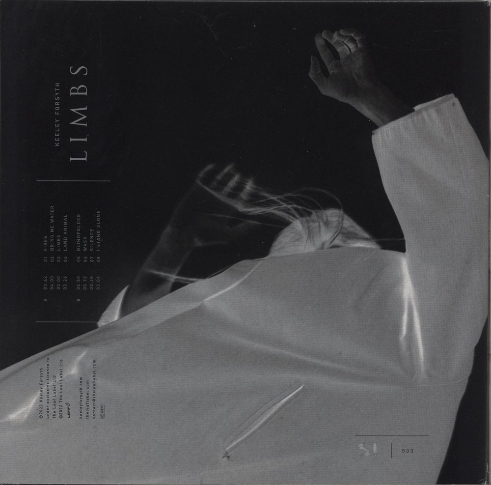 Keeley Forsyth Limbs - Dinked Edition - Blood Red Vinyl - Autographed Booklet UK vinyl LP album (LP record)