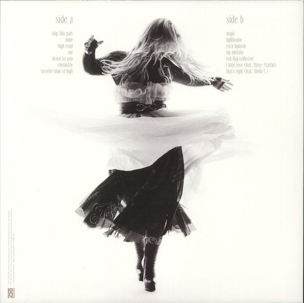 Kelly Clarkson Chemistry - Coke Bottle Clear Vinyl UK vinyl LP album (LP record) 075678627750