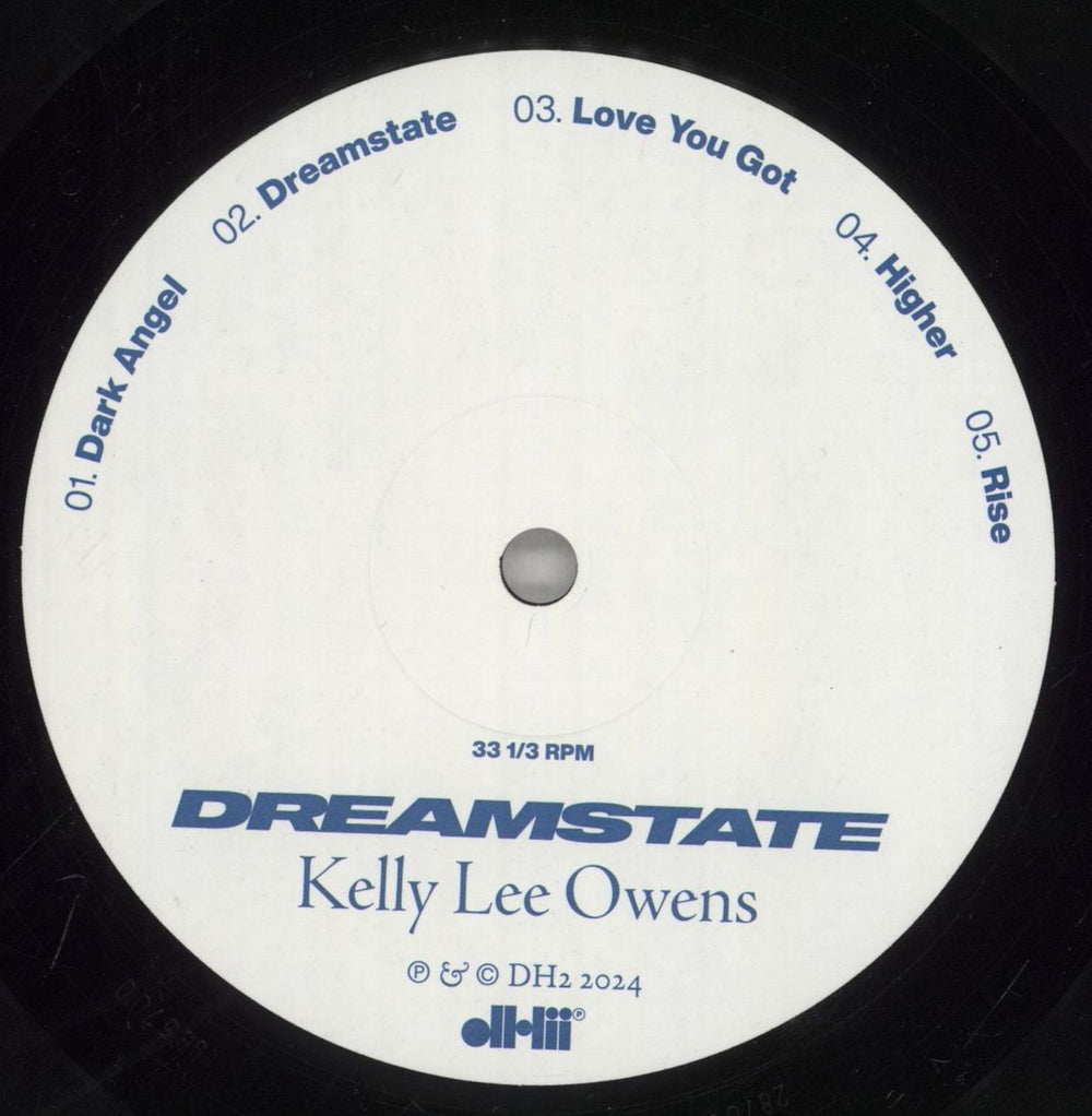 Kelly Lee Owens Dreamstate - Black Vinyl UK vinyl LP album (LP record) 45OLPDR860817