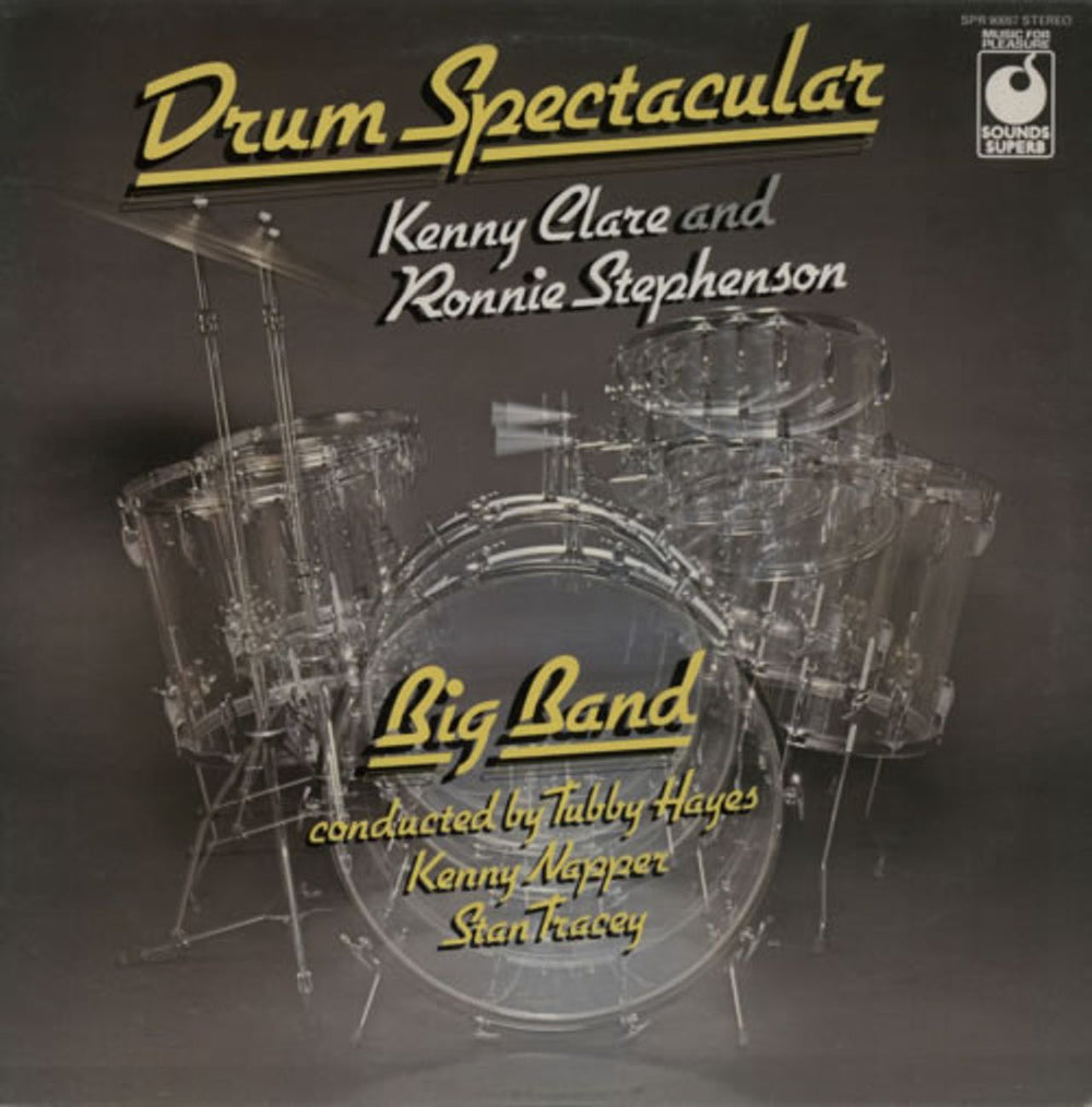 Kenny Clare Drum Spectacular UK vinyl LP album (LP record) SPR90057