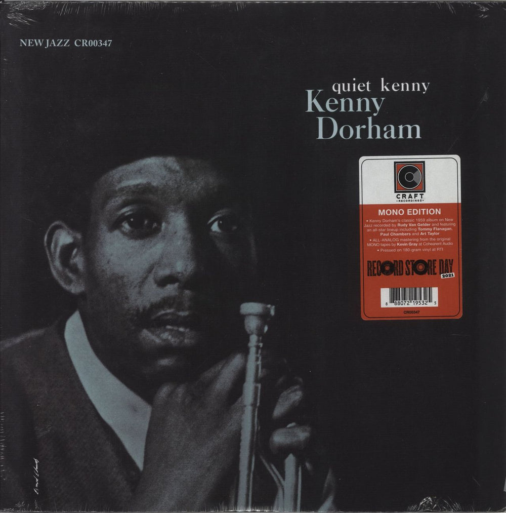 Kenny Dorham Quiet Kenny - 180gm - RSD 2021 - Sealed US vinyl LP album (LP record) CR00347