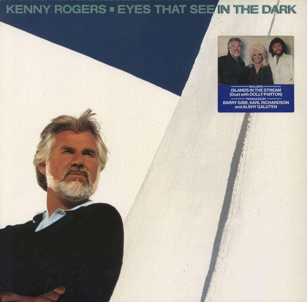 Kenny Rogers & The First Edition Eyes That See In The Dark - Hype Sticker German vinyl LP album (LP record) PL84697
