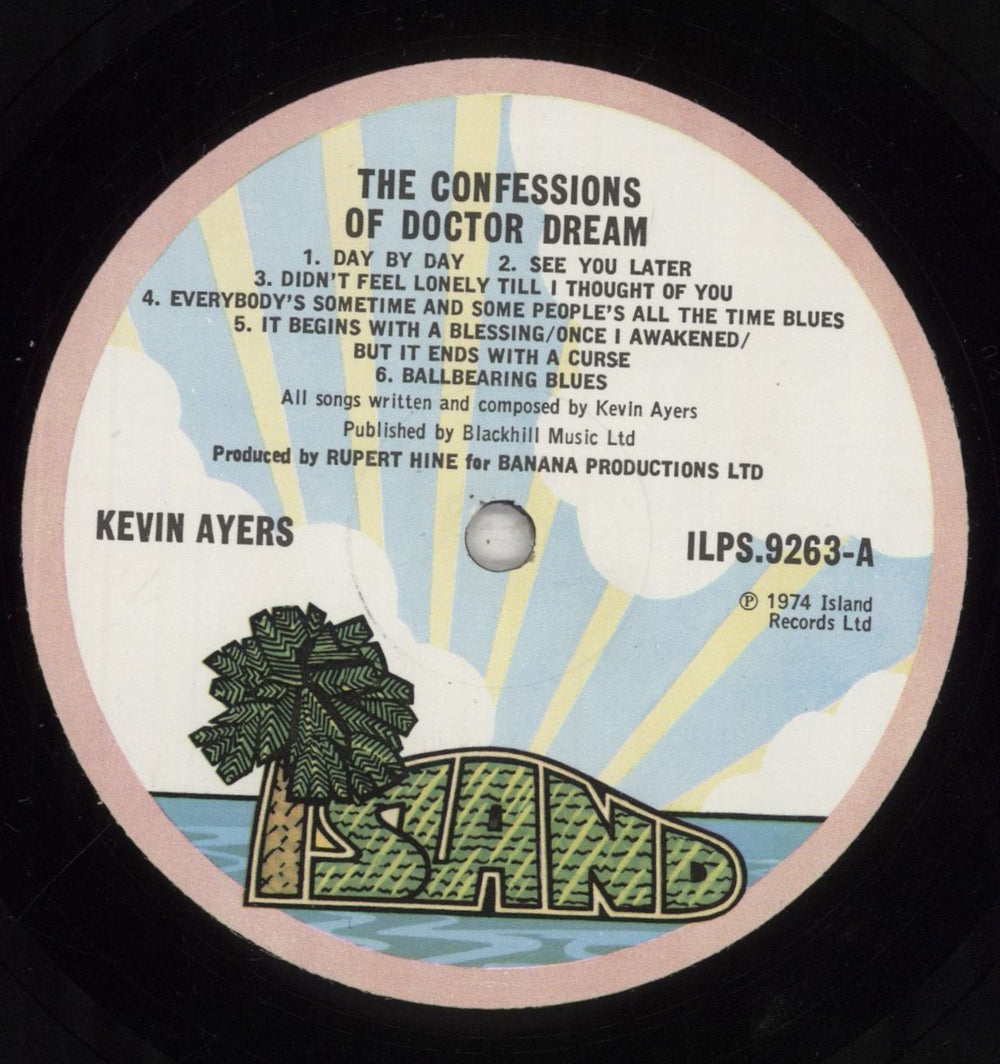 Kevin Ayers The Confessions Of Dr Dream - 1st - EX UK vinyl LP album (LP record) AYRLPTH609541