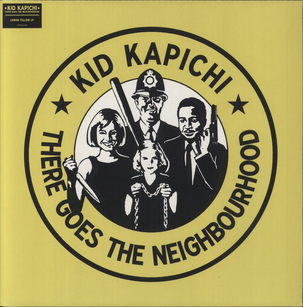 Kid Kapichi Here's What you Could Have Won - Yellow Vinyl - Sealed UK vinyl LP album (LP record) SPINE800360P