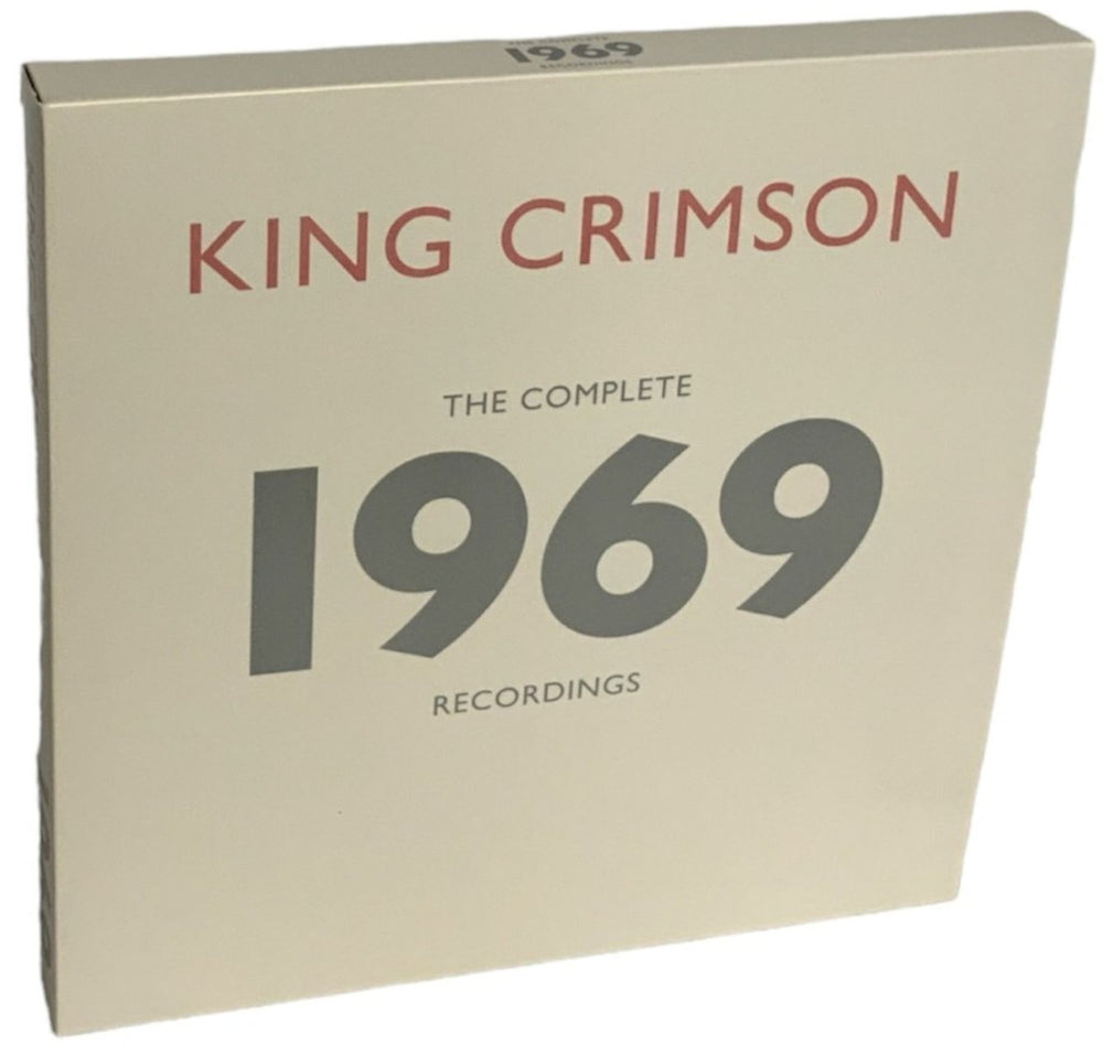 King Crimson The Complete 1969 Recordings UK CD Album Box Set KCCBX9111