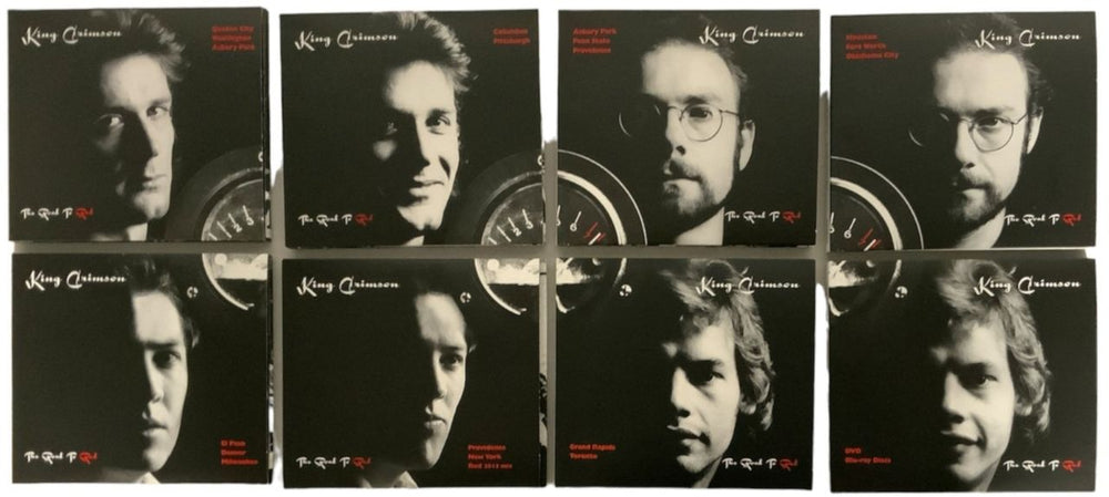 King Crimson The Road To Red UK CD Album Box Set KNCDXTH834947