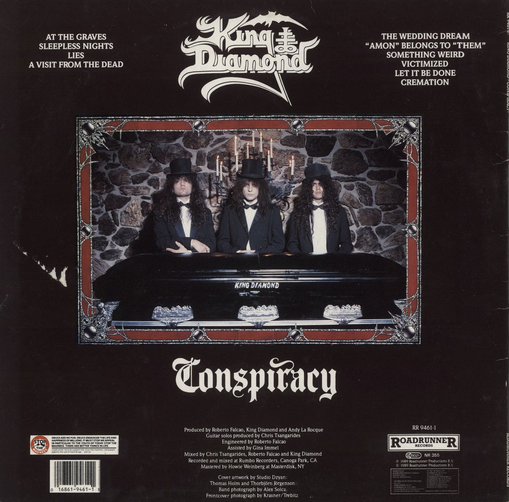 King Diamond Conspiracy - VG Dutch vinyl LP album (LP record) 016861946111