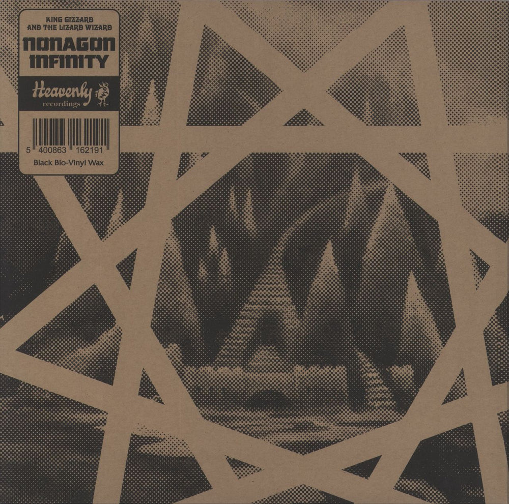 King Gizzard And The Lizard Wizard Nonagon Infinity - Black Bio-Vinyl UK vinyl LP album (LP record) HVNLP127X