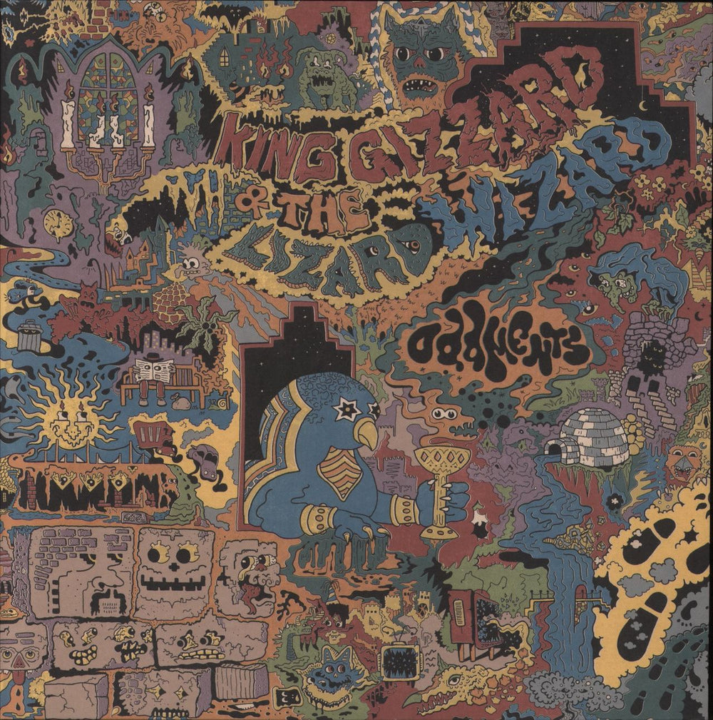 King Gizzard And The Lizard Wizard Oddments - Purple Vinyl Australian vinyl LP album (LP record) FLT-009R