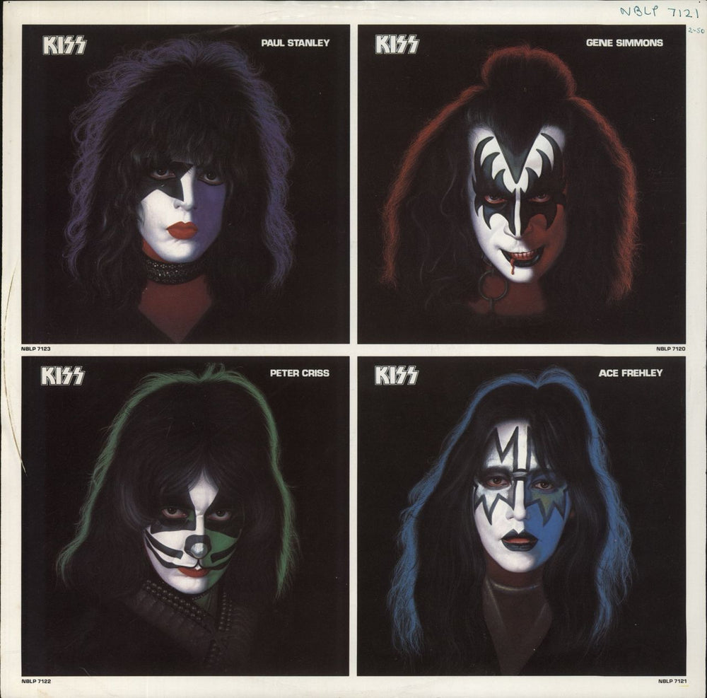 Kiss Ace Frehley + Mural Poster - Shrink US vinyl LP album (LP record) Deleted